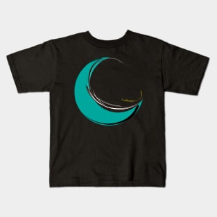 crescent moon Kids T-Shirt